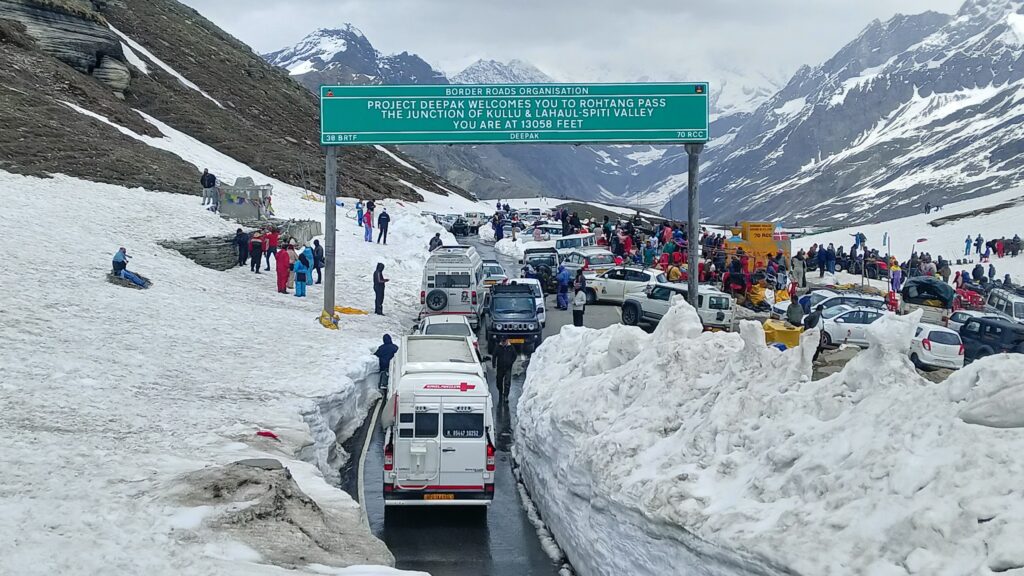 Rohtang pass height
