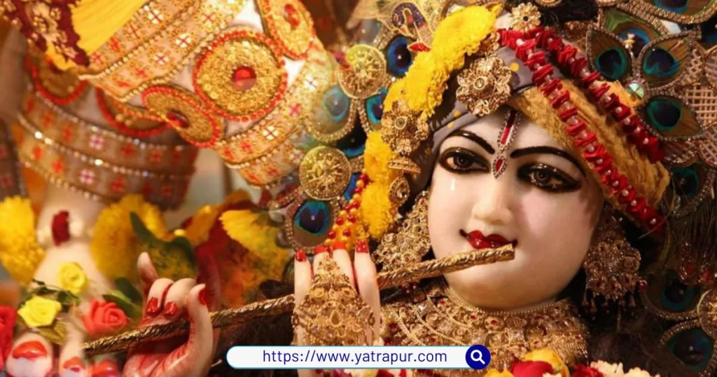 Vrindavan Temples List and Timings - Krishna playing flute Image